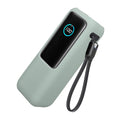 kwmobile Silikon Hülle für Anker Power Bank 25000mAh (A1695H11) Case - Powerbank Hülle für unterwegs - Tasche für Power Bank - Pastellgrün Pastellgrün  