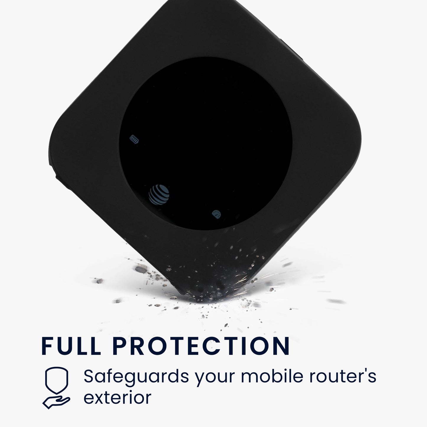 kwmobile Hülle kompatibel mit NETGEAR Nighthawk M1 (MR1100) Case - Tasche für mobiles WLAN - Router Cover mobiler Hotspot - Wi-Fi Zubehör
