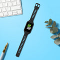 kwmobile Sportarmband kompatibel mit Samsung Galaxy Fit 3 mit Schutz Bumper