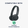 kwmobile Hülle kompatibel mit Headset / Overear headphone Tasche - Case für Headset aus robustem Stoff