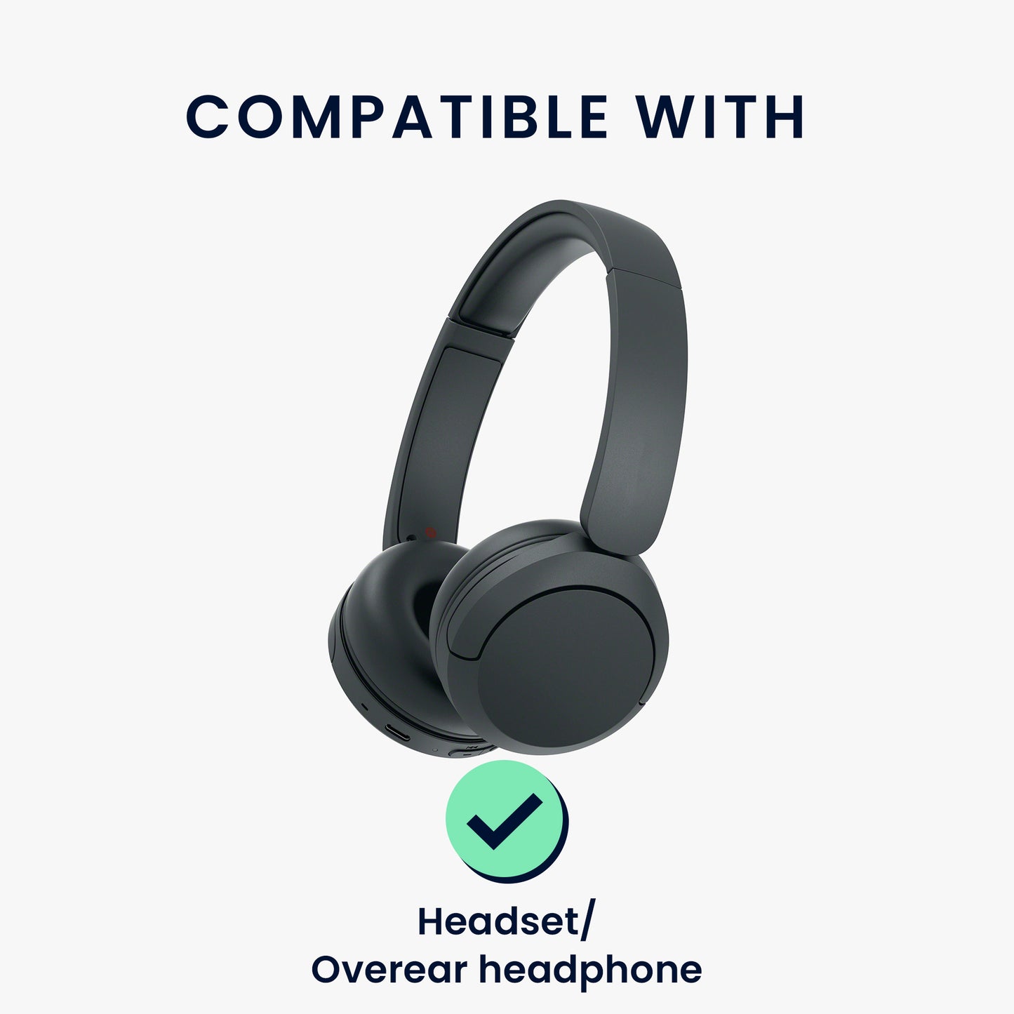 kwmobile Hülle kompatibel mit Headset / Overear headphone Tasche - Case für Headset aus robustem Stoff