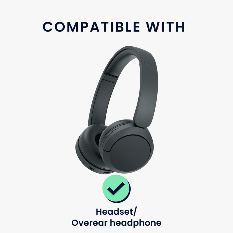 kwmobile Hülle kompatibel mit Headset / Overear headphone Tasche - Case für Headset aus robustem Stoff