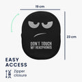 kwmobile Hülle kompatibel mit Headset / Overear headphone Tasche - Case für Headset aus robustem Stoff