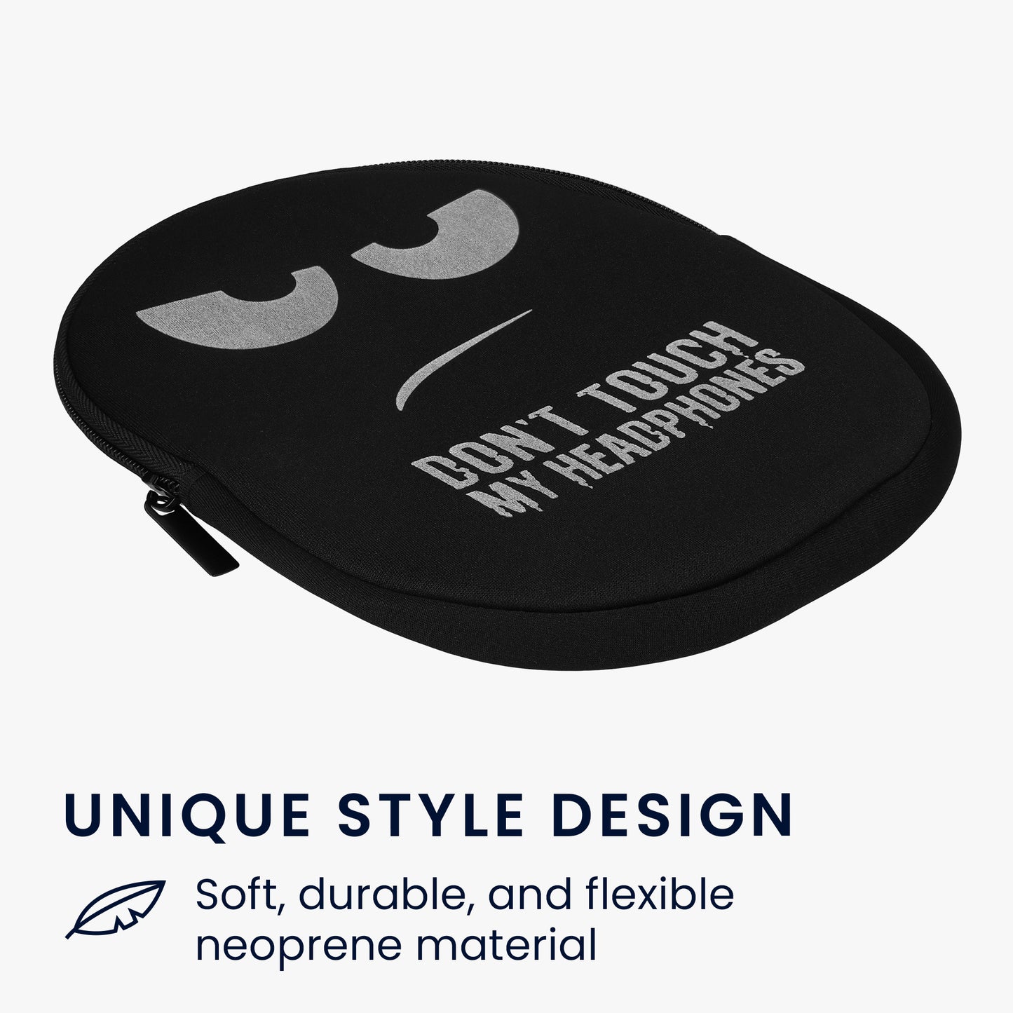 kwmobile Hülle kompatibel mit Headset / Overear headphone Tasche - Case für Headset aus robustem Stoff