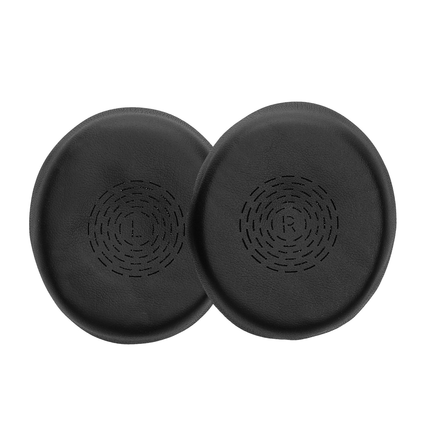 kwmobile 2x Ohr Polster für Jabra Evolve 2 55 / Evlove 2 50 Ohrpolster - Ersatz Ohrpolster - Kopfhörer Ersatzteile - Kopfhörer Ersatzpolster für Over Ear Headphones Schwarz  