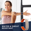 kwmobile Ersatzarmband kompatibel mit Garmin vivoactive 5 / active 5 Armband - Fitnesstracker Band mit Magnetverschluss