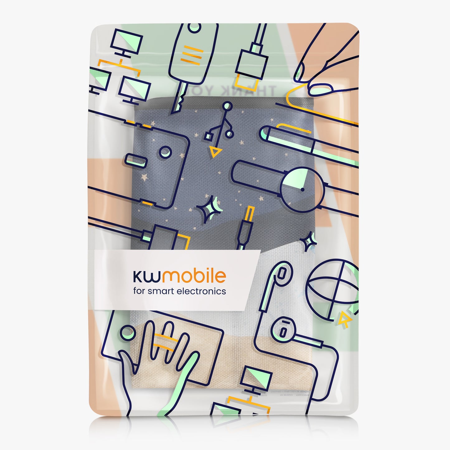 kwmobile Hülle kompatibel mit 31-32" Monitor Schutzhülle Staubschutz Abdeckhaube für PC Bildschirm Computer Screen Cover Staubhaube Haube