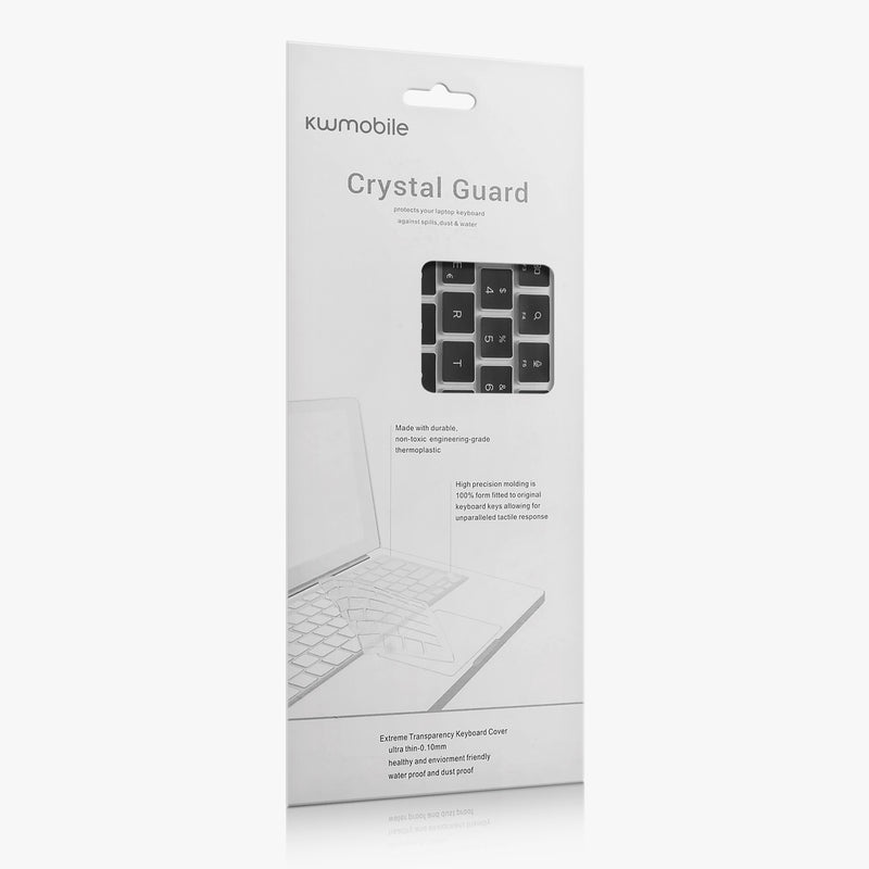 kwmobile Tastaturschutz für Apple Macbook Air 13.6 M3 2024 A3113 QWERTZ Keyboard Cover Abdeckung