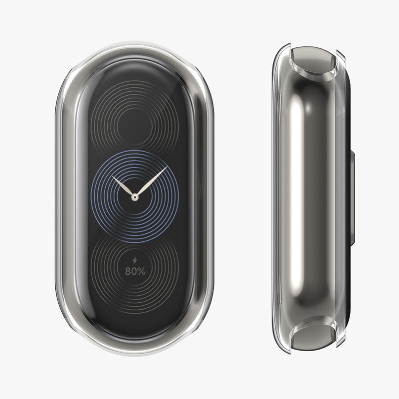 kwmobile Silikon Hülle für Xiaomi Mi Band 9 Schutzhülle Fullbody Display Cover Set