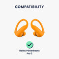 kwmobile Ersatz In Ear Kopfhörer kompatibel mit Beats Powerbeats Pro 2 Polster Ohrstöpsel In-Ear Ohrhörer