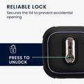 kwmobile Hülle kompatibel mit Apple Airpods 4 Hülle Kopfhörer Case TPU Cover mit Karabiner Stoßfeste Schutzhülle