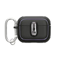 kwmobile Hülle kompatibel mit Apple Airpods Pro 2 - Kopfhörer Case - TPU Cover mit Karabiner - Stoßfeste Schutzhülle