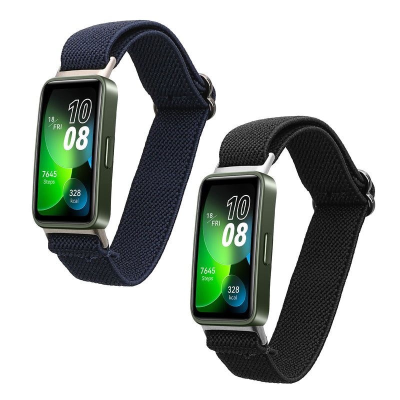 kwmobile Uhrenarmband für Huawei Band 10 / 9 / 8 Armband Fitnesstracker Band Set Ersatzarmband Smartwatch