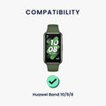 kwmobile Uhrenarmband für Huawei Band 10 / 9 / 8 Armband Fitnesstracker Band Set Ersatzarmband Smartwatch