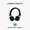 kwmobile Ohr Polster für Marshall Major V / Major 5 Kopfhörer Ersatzteile