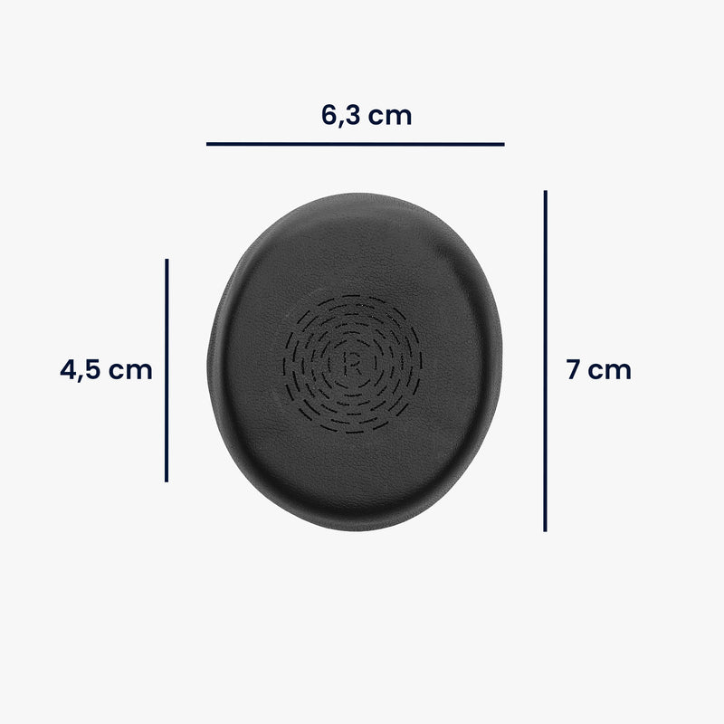 kwmobile Ohr Polster für Jabra Evolve2 55 Ohrpolster Ersatz Kopfhörer Ersatzteile Kopfhörer Ersatzpolster Over Ear Headphones