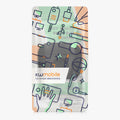 kwmobile 2-in1 Hülle kompatibel mit Apple Airpods Pro (1.Gen) - Kopfhörer Case kompatibel mit Airtag - Schutzhülle mit Karabiner