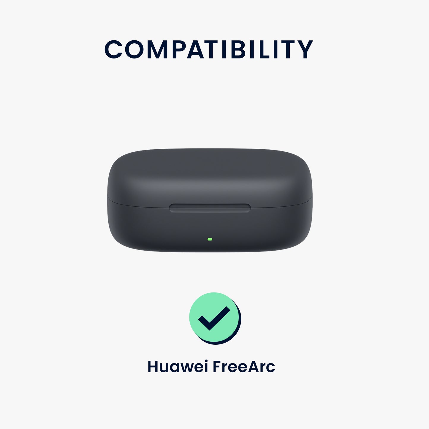 kwmobile Hülle kompatibel mit Huawei FreeArc Kopfhörer - Schutzhülle Etui Case Cover Schoner
