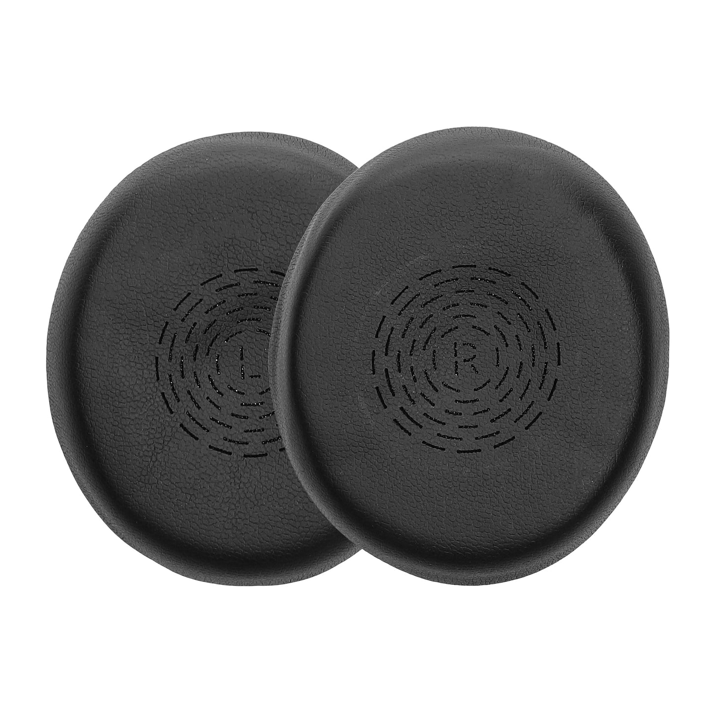 kwmobile 2x Ohr Polster für Jabra Evolve 2 50 Ohrpolster - Ersatz Ohrpolster - Kopfhörer Ersatzteile - Kopfhörer Ersatzpolster für Over Ear Headphones Schwarz  