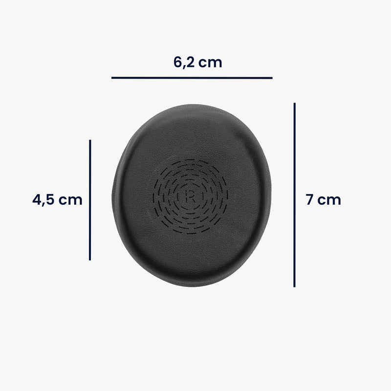 kwmobile Ohr Polster für Jabra Evolve 2 50 Ohrpolster Ersatz Ohrpolster Kopfhörer Ersatzteile Kopfhörer Ersatzpolster für Over Ear Headphones