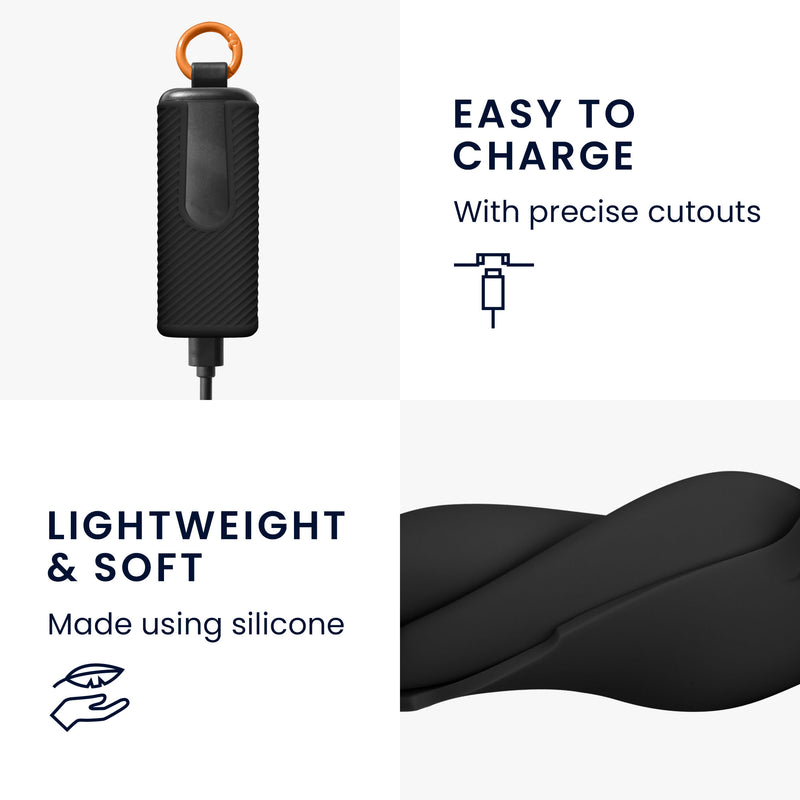 kwmobile Hülle kompatibel mit Skullcandy Dime Evo Hülle - Kopfhörer Case - Schutzhülle