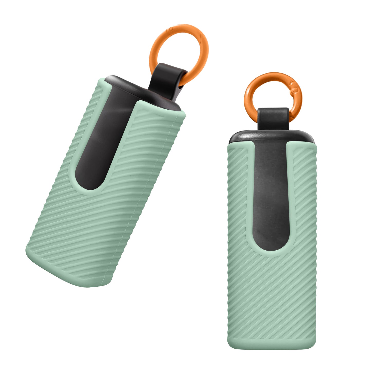 kwmobile Hülle kompatibel mit Skullcandy Dime Evo Hülle - Kopfhörer Case - TPU Silikon Cover - Schutzhülle in Grün Grün  