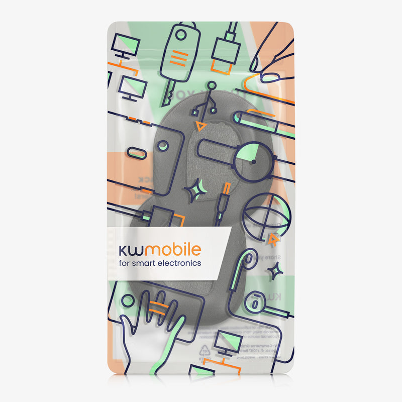 kwmobile Ohr Polster für TurtleBeach Stealth 600 Gen 2 / Gen 3 Ohrpolster Ersatz Ohrpolster Kopfhörer Ersatzteile Kopfhörer Ersatzpolster für Over Ear Headphones