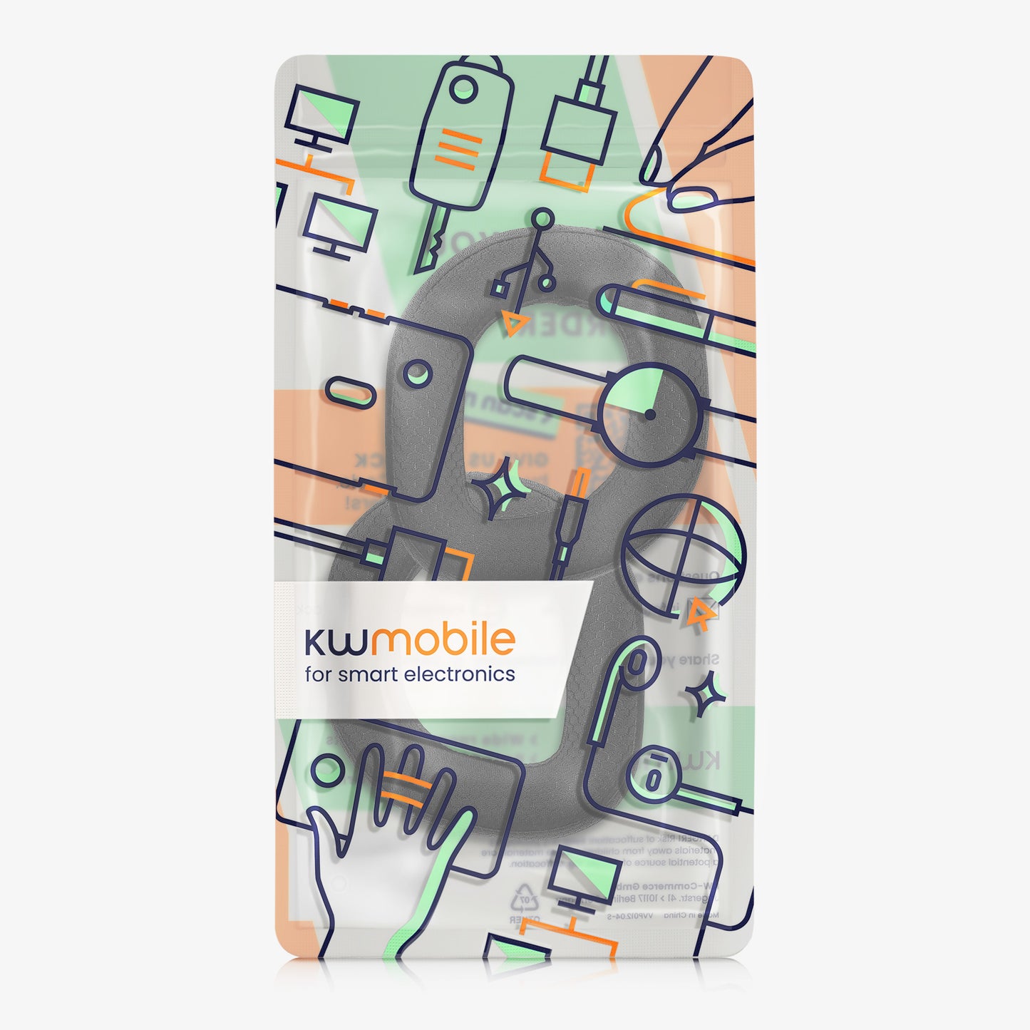 kwmobile Ohr Polster für TurtleBeach Stealth 700 Gen 3 Ohrpolster Ersatz Ohrpolster Kopfhörer Ersatzteile Kopfhörer Ersatzpolster für Over Ear Headphones