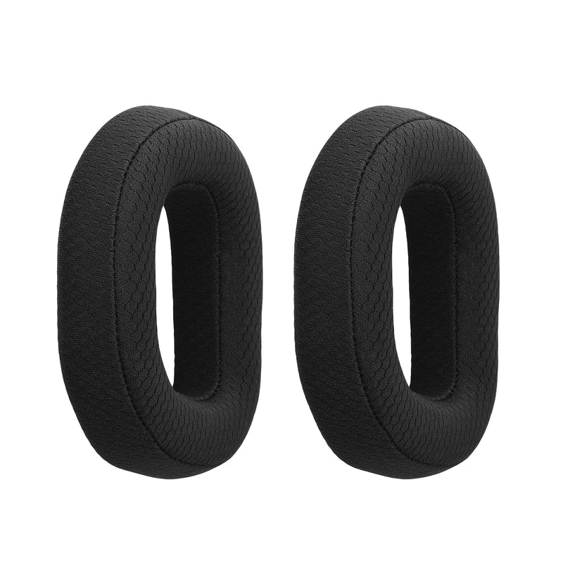 kwmobile 2x Mesh Polyester Ohr Polster für TurtleBeach Stealth 700 Gen 3 Ohrpolster - Ersatz Ohrpolster - Kopfhörer Ersatzteile - Kopfhörer Ersatzpolster für Over Ear Headphones Schwarz  