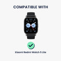 kwmobile Schutzhülle kompatibel mit Xiaomi Redmi Watch 5 Lite Hülle Fitness Tracker Case Soft Smartwatch Case