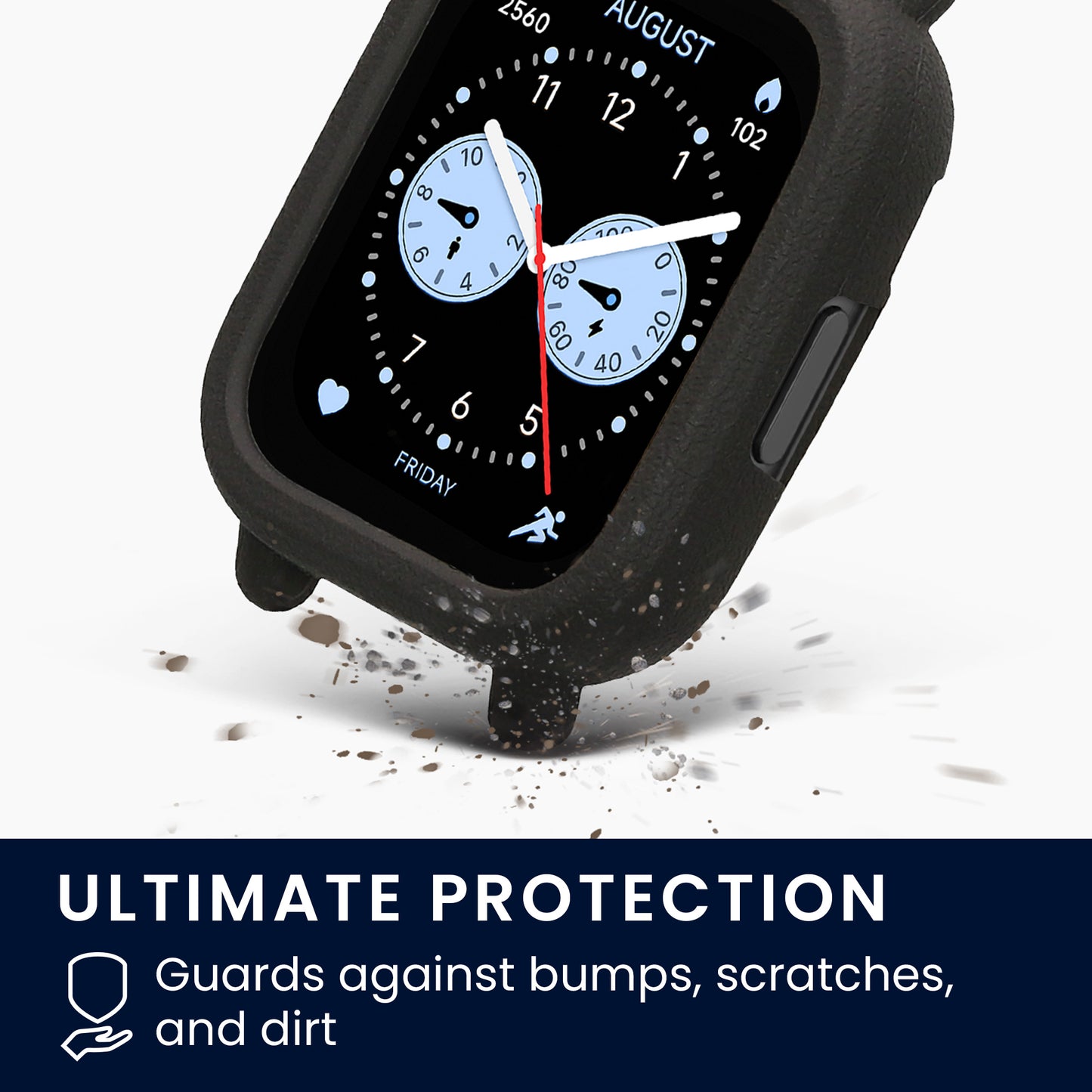 kwmobile Schutzhülle kompatibel mit Xiaomi Redmi Watch 5 Lite Hülle Fitness Tracker Case Soft Smartwatch Case