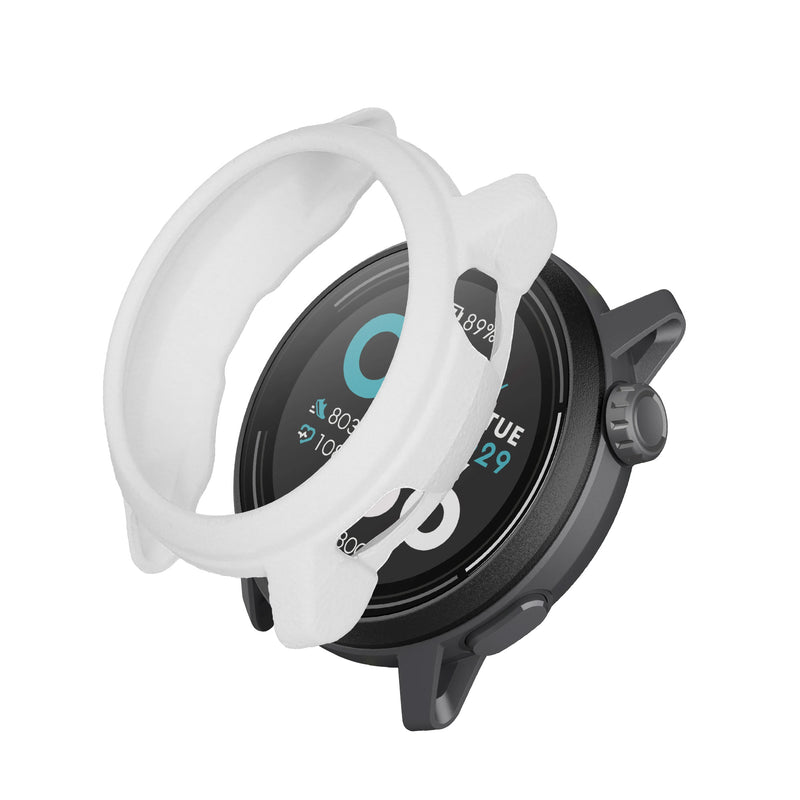 kwmobile Schutzhülle kompatibel mit COROS PACE 3 Hülle - Fitness Tracker Case aus TPU - Soft Smartwatch Case Weiß Weiß  