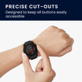 kwmobile Schutzhülle kompatibel mit Garmin Fenix 8 51mm Hülle - Fitness Tracker Case aus Soft Smartwatch Case