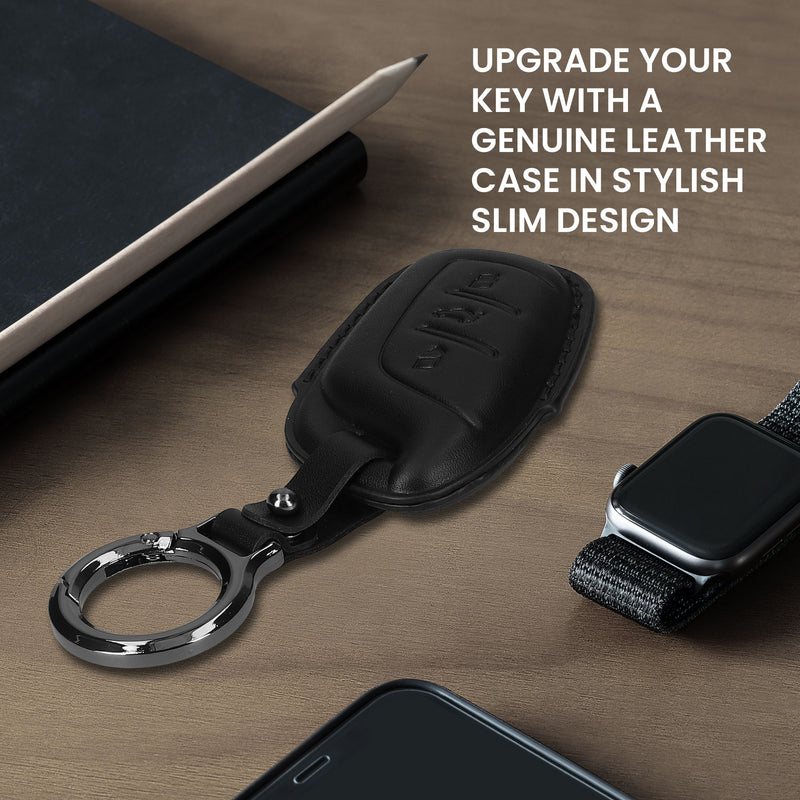 kwmobile Premium Autoschlüssel Schutzhülle kompatibel mit MG 3-Tasten ZS MG4 MG5 MG6 Hülle - Schlüssel Tasche