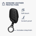 kwmobile Premium Autoschlüssel Schutzhülle kompatibel mit MG 3-Tasten ZS MG4 MG5 MG6 Hülle - Schlüssel Tasche