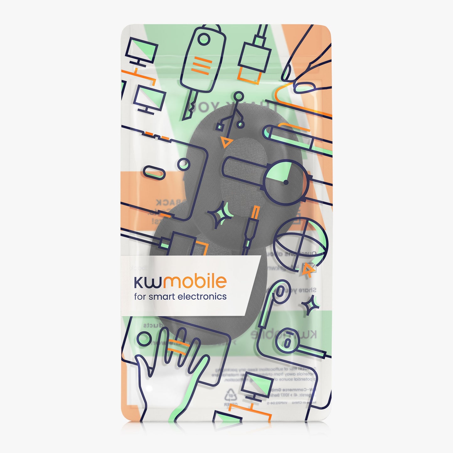 kwmobile Ohr Polster für Skullcandy Crusher ANC 2 Ohrpolster Ersatz Ohrpolster Kopfhörer Ersatzteile Kopfhörer Ersatzpolster Over Ear Headphones