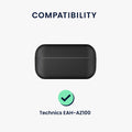 kwmobile Hülle kompatibel mit Technics EAH-AZ100 Kopfhörer
