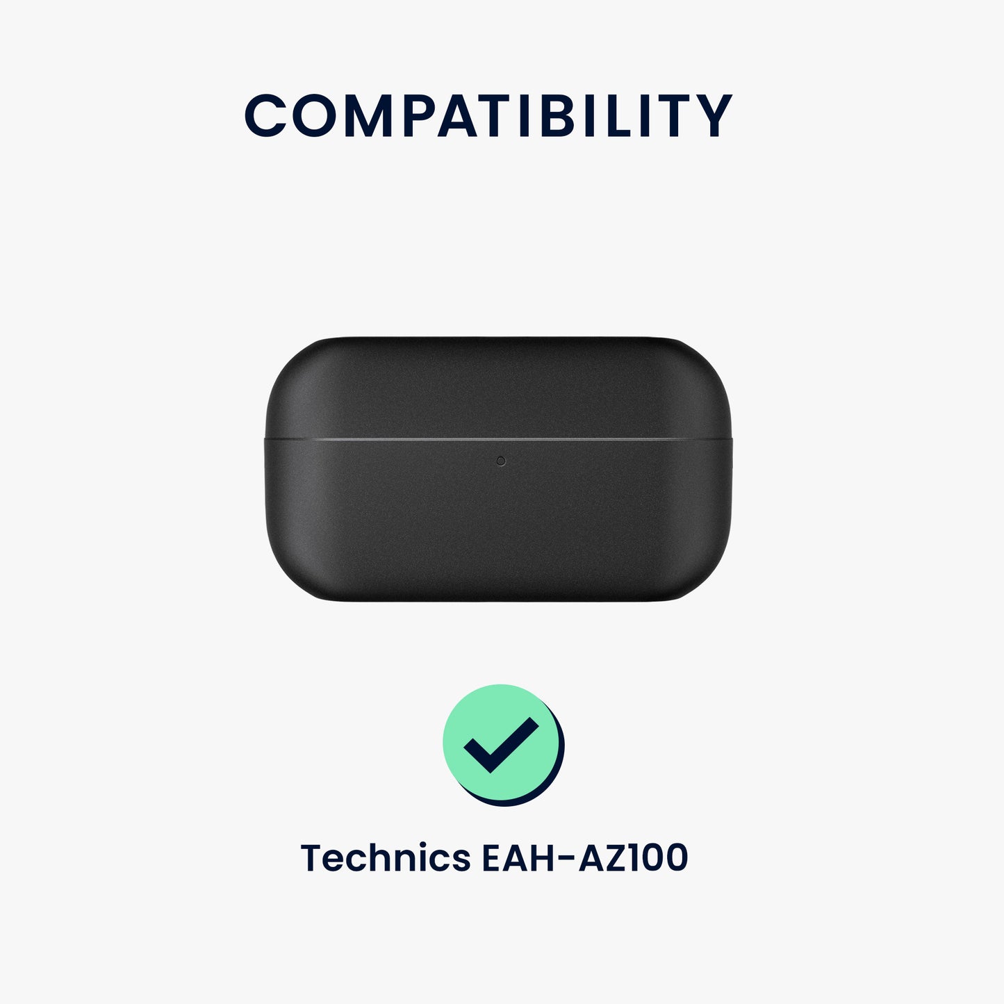 kwmobile Hülle kompatibel mit Technics EAH-AZ100 Kopfhörer