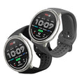 kwmobile Uhrenarmband für 20mm Amazfit Active 2 / 2 Square / Active Edge / Bip 3 / GTS 3 Armband Fitnesstracker Band Set Ersatzarmband Smartwatch