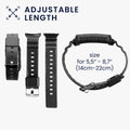 kwmobile Sportarmband kompatibel mit Fitbit Charge 6 / Charge 5 - Armband für Fitnesstracker - mit Schutz Bumper