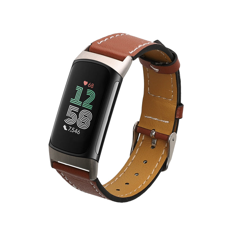 Leder Armband für Fitbit Charge 6 / Charge 5