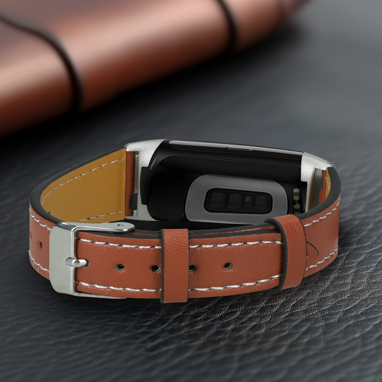 Leder Armband für Fitbit Charge 6 / Charge 5