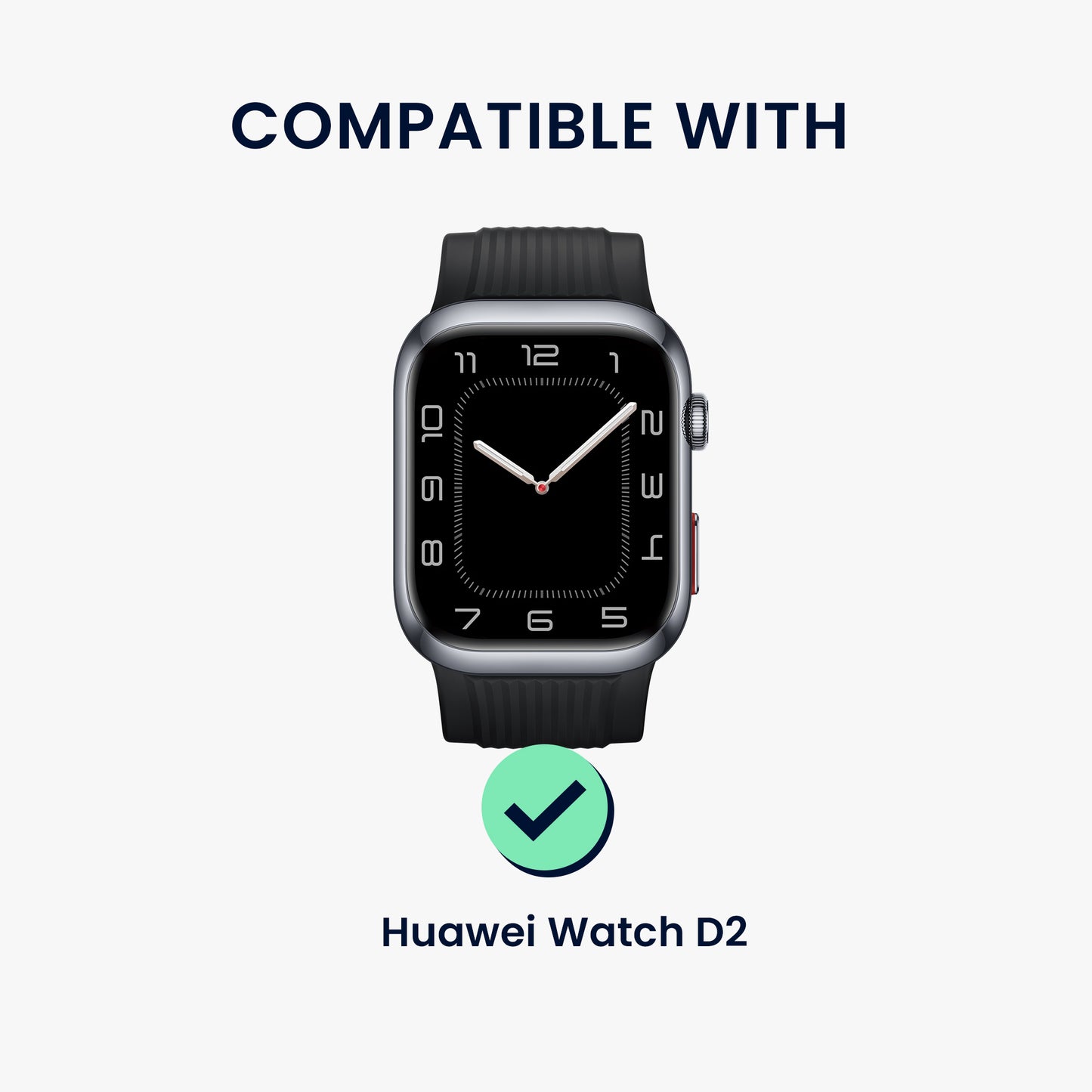 kwmobile Adapter mit 22mm Bandbreite kompatibel mit Huawei Watch D2 Uhrenarmband Smartwatch Armband Anschlussadapter Set