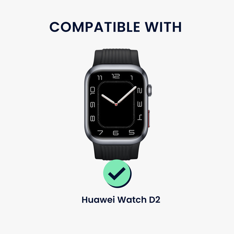 kwmobile Adapter mit 22mm Bandbreite kompatibel mit Huawei Watch D2 Uhrenarmband Smartwatch Armband Anschlussadapter Set