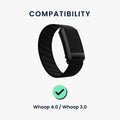 kwmobile Armband kompatibel mit Whoop 5.0 / Whoop 4.0 / 3.0