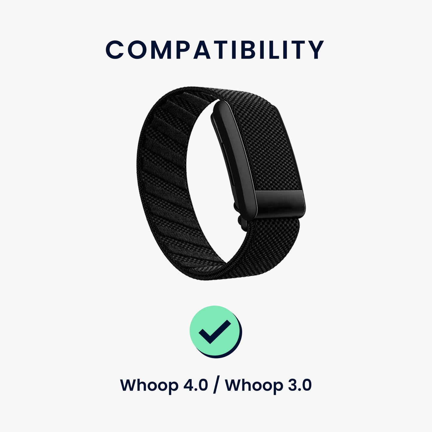 kwmobile Armband kompatibel mit Whoop 5.0 / Whoop 4.0 / 3.0
