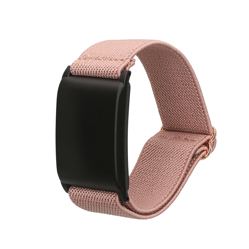 kwmobile Armband kompatibel mit Whoop 5.0 / Whoop 4.0 / 3.0 - Nylon Fitnesstracker Sportarmband Band in Altrosa - Innenmaße von 14 - 22 cm Altrosa  [dsg02]