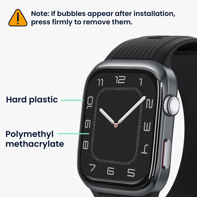 kwmobile Displayschutzfolie kompatibel mit Huawei Watch D2 Folie - Schutzfolie für Fitness Tracker - robuster Displayschutz