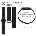kwmobile Ersatzarmband kompatibel mit Garmin Venu 3S / Venu 2S / vivoactive 4S / Forerunner 265S 255S Armband - Fitnesstracker Band mit Magnetverschluss