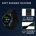 kwmobile Ersatzarmband kompatibel mit Garmin Venu 3S / Venu 2S / vivoactive 4S / Forerunner 265S 255S Armband - Fitnesstracker Band mit Magnetverschluss